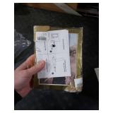 Heimlove 5x7 Picture Frame Set of 5,Gold Photo Frames Display 5x7 Pictures,Picture Frames 5x7 Wall Gallery Collage Tabletop or Wall Mount,Poster Frame Display for Certificate Document