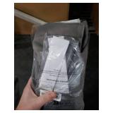 Sinotalent Portable Blackout Curtain No Drill Blinds, Easy Install Blackout Window Cover Bathroom Curtains, Light Blocking Window Curtain Panels Pack of 2pcs. (Gray, 29 W x 30 L)