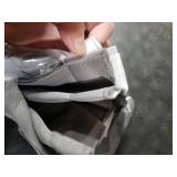 Sinotalent Portable Blackout Curtain No Drill Blinds, Easy Install Blackout Window Cover Bathroom Curtains, Light Blocking Window Curtain Panels Pack of 2pcs. (Gray, 29 W x 30 L)