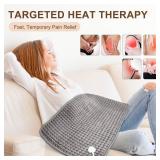 Stofiro Heating Pad for Back Pain Relief 17x33 Large, Moist Dry Heat Options, XL Electric Heating Pads, 9 Heat Settings, Machine Washable, Auto-Off, Gifts for Women, Mom, Men