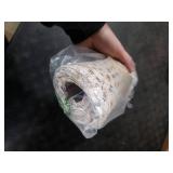 Mikccer Reusable Paper Towels Roll, 25 Packs Washable Cotton Flannel Paper Towels, w/Cardboard Roll, 10 X 10in Super Soft, Absorbent, Fits on All Holders Kitchen Cloths Paper Towels