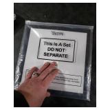 Unittype 4 Pack Diamond Painting Frames Magnetic Diamond Art Frames Self Adhesive for Painting Pictures Canvas Room Wall Window Door Decorations Accessories, Black (12 x 12 Inch/ 30 x 30 cm)