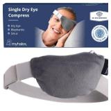 MyHalos Heated Eye Compress & Stye Eye Treatment for Dry Eyes - Washable Warm Stye Compress -Reversible Moist Heat Eye Mask for Blepharitis & MGD - Eye Stye Heat Compress - Stye Treatment Patc