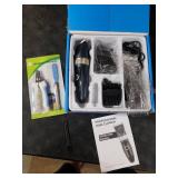 ANGFAN Dog Clippers for Grooming, 16pcs Dog Grooming Kit for Small & Large Dogs, Professional Cordless Dog Hair Clippers with Low Noise, Rechargeable Pet Grooming Tools for Cats & Dogs