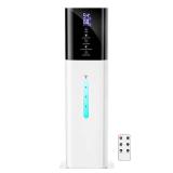 Humidifiers Large Room Bedroom with 7 Colors Light,Honovos 8L 2.1Gal Quiet Ultrasonic Cool Mist Topfill Humidifier with 360° Nozzle 3 Speed Humidistat Essential Oil Tray for Baby Home Plant Yoga Slee