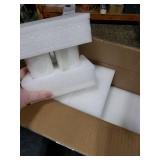 Sandraheer 12-Pack White Pillar Candles with Clear Hurricane Glass Vases - 3-Size Set for Wedding Table Centerpieces, Home Decor | Windproof Candle Holders