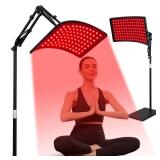 Red Light Therapy for Face and Body, Red Infrared Light Therapy Lamp with Stand Led 660nm Red Light-Therapy& 850nm Infrared Light Device for Body