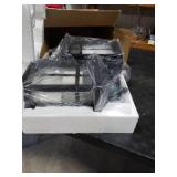 Motion Sensor Outdoor Wall Lights 2 Packs- Updated Dusk to Dawn Outdoor Lighting, Exterior Light Fixtures with E26 Sockets & Tempered Glass, Wall Mounted Black Waterproof Outdoor Lights for House