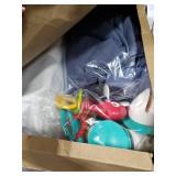 MooMee Bedding Duvet Cover Set 100% Washed Cotton Linen Like Textured Breathable Durable Soft Comfy (Heathered Blue, Queen 90x90)