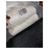 Lunoku Bath Towels Set of 4 Extra Large 35 x 70 Inches,Luxury Thick High Absorbent and Quick Dry Bath Sheet,Ultra Soft Microfiber,Bathroom,Beach,Yoga,Sport,SPA,Fitness (White)