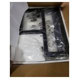 Step Stools for Adults Kids, Heavy Duty Sturdy Foot Stool with Non-Slip Mat, Metal Frame Hold Up to 500 Lbs Capacity for Kitchen Bathroom Bedroon, Dark Grey