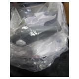 Wddbb Baby Bath seat for Babies 6 Months & up, 360Â° Stable Toddler Bath Chair with one-Touch Button, Back Hollow Design, Water Temperature Card & 4 Suction Cups for Safety (Gray)