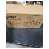 SEREED Baby Balance Bike for 1-2 Year Olds - 4 Wheels, First Bike for Toddlers, Birthday Gift (Green)