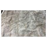 Cream Shag Area Rug. 6