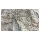 Cream Shag Area Rug. 6