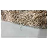 Brown Shag Area Rug. 7