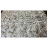 Tan Shag Area Rug. 6