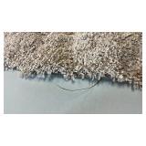 Tan Shag Area Rug. 6