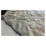 Tan Shag Area Rug. 6