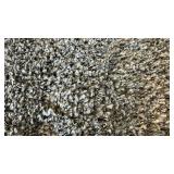 Gray Shag Area Rug. 6