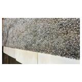 Gray Shag Area Rug. 6