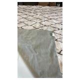 Threshold Brown/Ivory Diamond Area Rug. 7