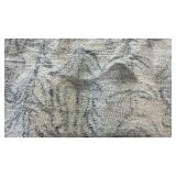 Raj Bespoke Blue Bouquet Area Rug 7