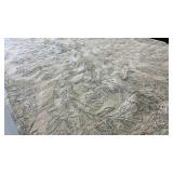 Raj Bespoke Blue Bouquet Area Rug 7