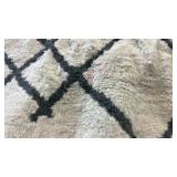 Threshold Cream Fleece Area Rug. 7