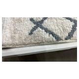 Threshold Cream Fleece Area Rug. 7