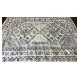 Threshold Cream Distressed Area Rug. 7