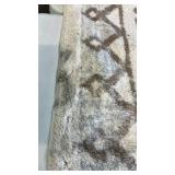 Threshold Cream Distressed Area Rug. 7