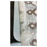 Threshold Cream Distressed Area Rug. 7