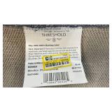 Navy Blue and White Floral Runner Rug