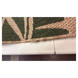 Tropical Palm Leaf Indoor/Outdoor 8x10 Area Rug