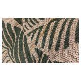 Tropical Palm Leaf Indoor/Outdoor 8x10 Area Rug