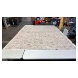 Abstract Pattern Area Rug - 8x10 Gray and Beige