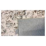 Abstract Pattern Area Rug - 8x10 Gray and Beige