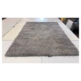 Room Essentials Gray Shag Area Rug 48x66 inches