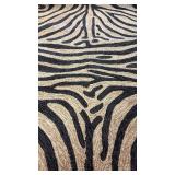 Liora Manne Ravella Zebra Print Area Rug 42x66 inches