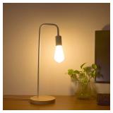 LED Edison Bulb, 25W Equivalent, Soft Warm 2700K, Milky Glass, Dimmable, 2 Watt E26 Standard Base LED Bulbs, 4 Pack - Retail: $20