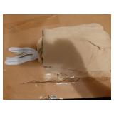 Decorative Box Spring Cover King & Cal King Size, Light Camel Luxurious Jersey Knitting Stretchy Wrap Around 4 Sides Bed Skirt for Home/Hotels, Easy Fit Wrinkle Free Machine Washable - Retail: $89