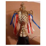 Large Trophy Cup, Gold Trophy Award Cup for Sports, Tournaments, Competitions, 1st Place Award, Ceremony Celebration Party Gift, 14.5 inches - Retail: $23