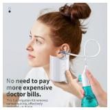 Ear Wax Removal, Ear Cleaner, Ear Cleaning Kit, Manual Ear Irrigation Flushing System, Ear Wax Removal Kit, Safe and Effective to Clean Ear Built Up Wax - Retail: $15
