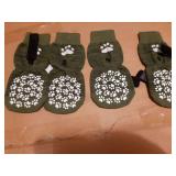 Anti Slip Dog Socks to Prevent Licking Paws, Shoes for Hot Pavement, Dog Booties for Small Medium Large Senior Dogs, Traction Control Boots & Paw Protectors for Hardwood Floors - Retail: $12