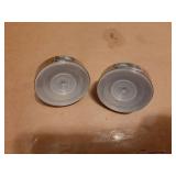 Suction Cup Hooks for Shower, Bath Robe Loofah Hook for Hanging - 2 Pack, Chrome