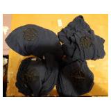 Recliner Loveseat Covers, Stretch Reclining Sofa Covers, 2 Seater Couch Cushion Stripe Jacquard Recliner Slipcovers - Furniture Protector Covers for Pet Kid (Navy Blue) - Retail: $37