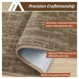 Door-Mat Dirt Trapper Entryway Rugs 24x36" Non Slip Washable Entrance Mats Absorbent Welcome Mat Low Profile Dog Door Mats for Front Back Doormats and Wet Shoes, Taupe - Retail: $27"