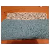 Non-Slip Bathtub Mat, Anti Slip Shower Mat, Fast Drying Bathtub Mats, Foot Scrubber Mat, Anti Slip Mat for Tub, Floor, Bathroom, Kitchen, Home, Hotel (Turquoise Blue 24x16") - Retail: $20"