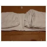 Bright White Duvet Cover Queen Size - 3 Pieces Prewashed Extra Soft Bedding Set, Includes 1 Duvet Cover 90x90 Inches with Zipper Closure & 2 Pillow Shams, Comforter Not Included - Retail: $28